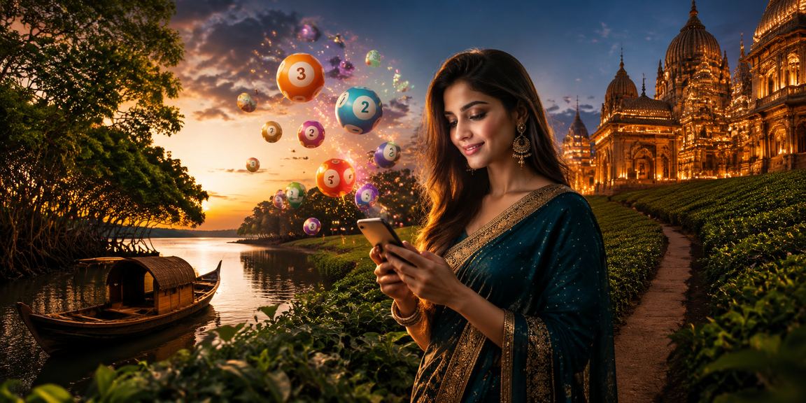 Lottery and Virtual Game Fun at a Tea Garden in the Sundarbans